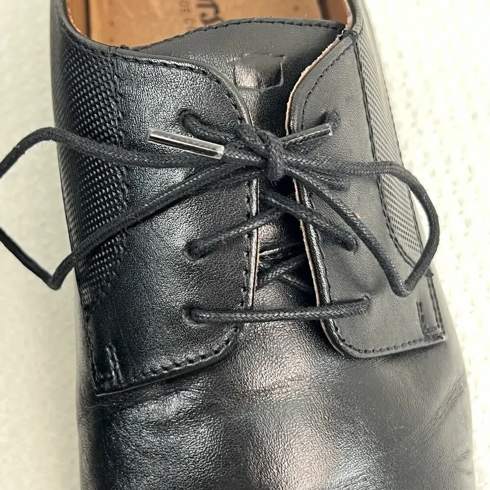 Florsheim Men's, Postino Cap Toe Oxford Black 9.5 D 15149-001 Black LEATHER